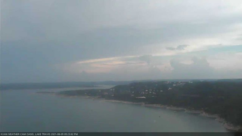 Lake Travis webcam, June 5, 2021 5:25 PM CT