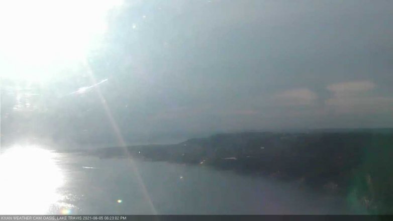 Lake Travis webcam, June 5, 2021 6:25 PM CT
