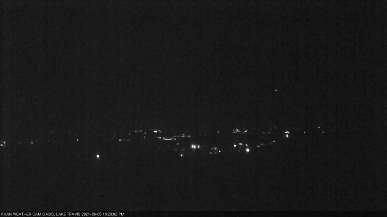 Lake Travis webcam, June 5, 2021 10:25 PM CT