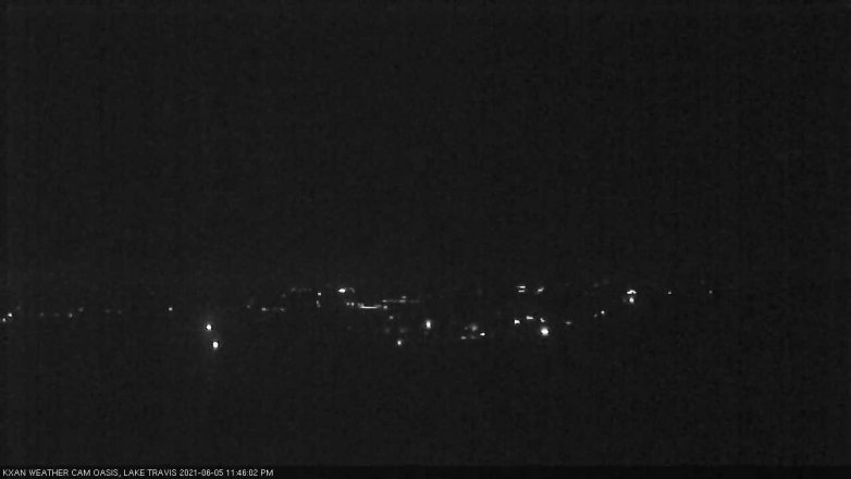 Lake Travis webcam, June 5, 2021 11:45 PM CT