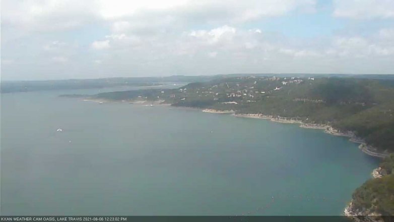 Lake Travis webcam, June 6, 2021 12:25 PM CT
