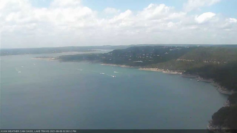 Lake Travis webcam, June 6, 2021 2:00 PM CT