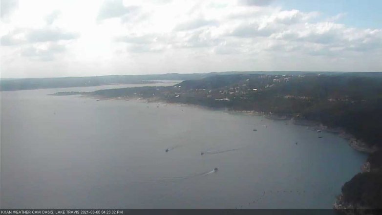 Lake Travis webcam, June 6, 2021 4:25 PM CT