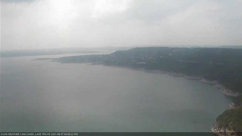 Lake Travis webcam, June 7, 2021 4:00 PM CT