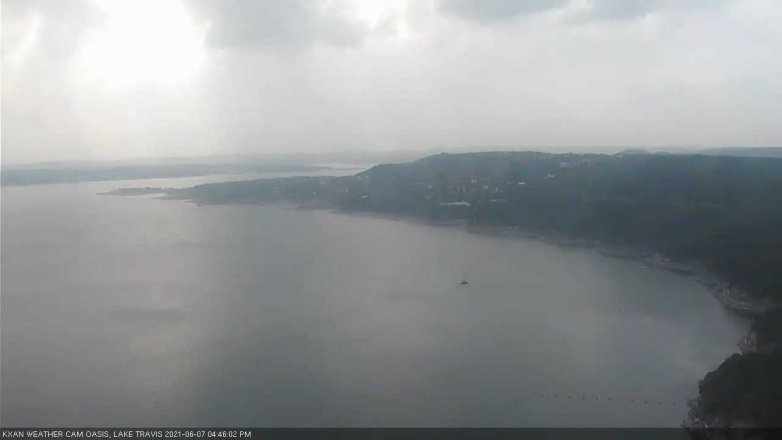 Lake Travis webcam, June 7, 2021 4:45 PM CT