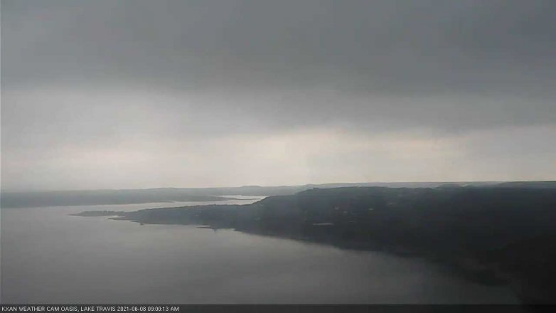 Lake Travis webcam, June 8, 2021 9:00 AM CT