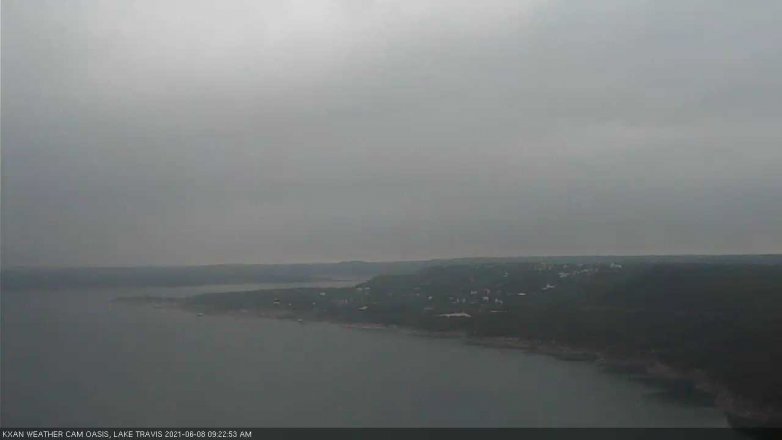 Lake Travis webcam, June 8, 2021 9:25 AM CT
