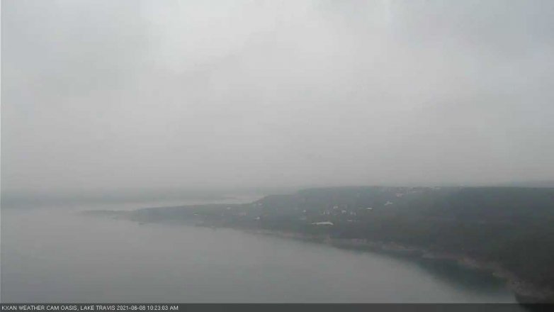 Lake Travis webcam, June 8, 2021 10:25 AM CT