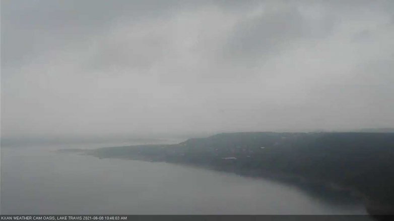 Lake Travis webcam, June 8, 2021 10:45 AM CT