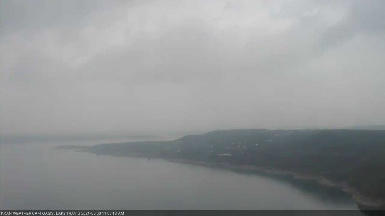 Lake Travis webcam, June 8, 2021 11:00 AM CT