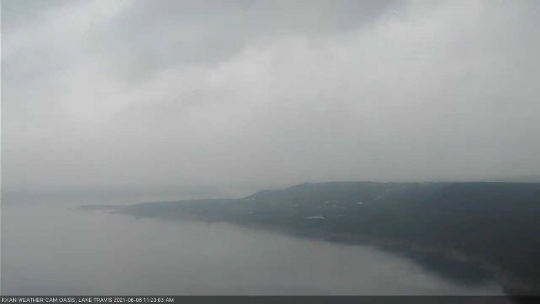 Lake Travis webcam, June 8, 2021 11:25 AM CT