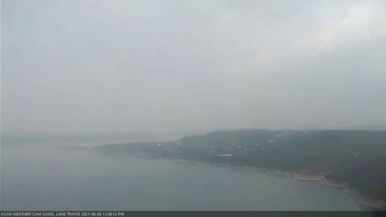 Lake Travis webcam, June 8, 2021 12:00 PM CT