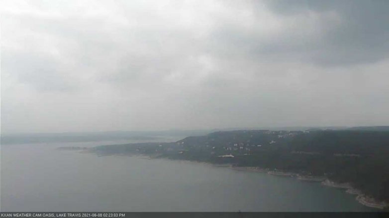 Lake Travis webcam, June 8, 2021 2:25 PM CT