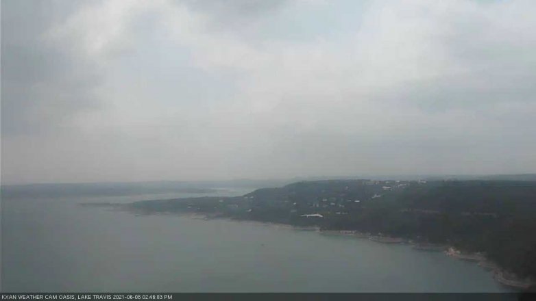 Lake Travis webcam, June 8, 2021 2:45 PM CT