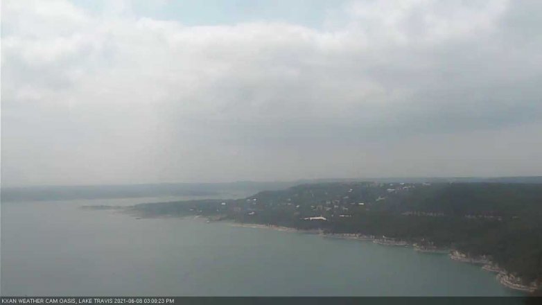 Lake Travis webcam, June 8, 2021 3:00 PM CT