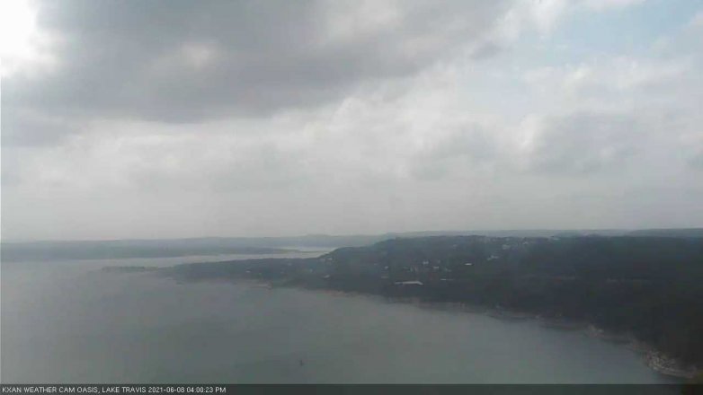 Lake Travis webcam, June 8, 2021 4:00 PM CT