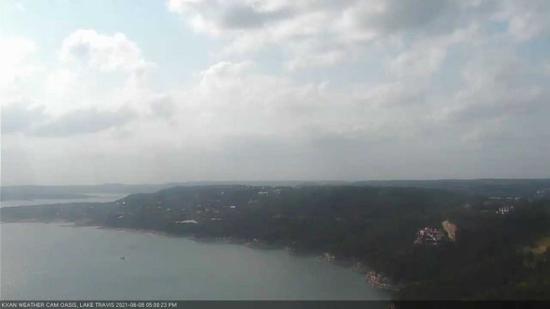 Lake Travis webcam, June 8, 2021 5:00 PM CT