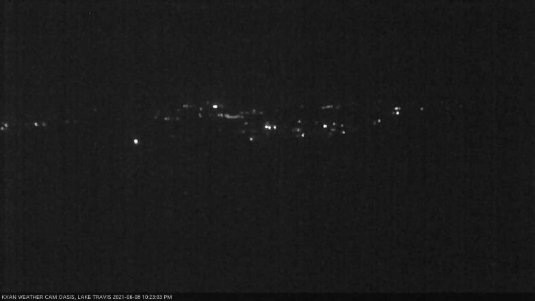 Lake Travis webcam, June 8, 2021 10:25 PM CT