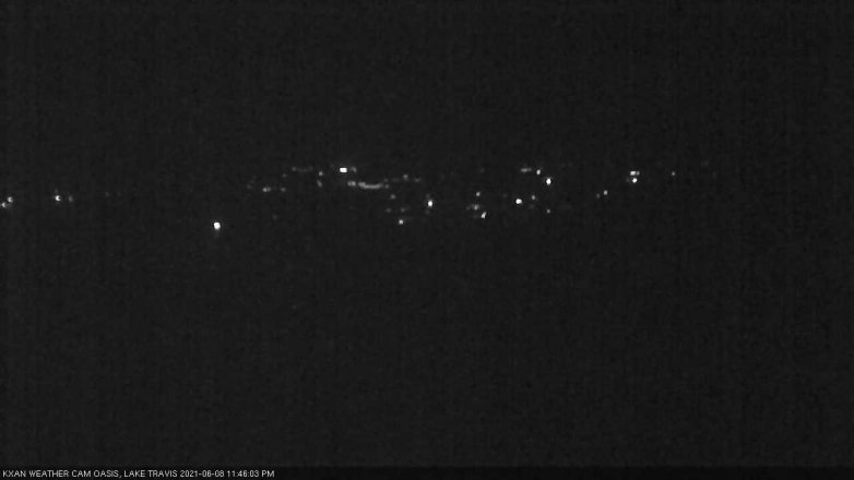 Lake Travis webcam, June 8, 2021 11:45 PM CT