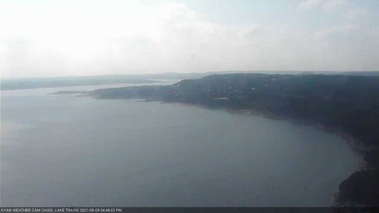 Lake Travis webcam, June 9, 2021 4:45 PM CT