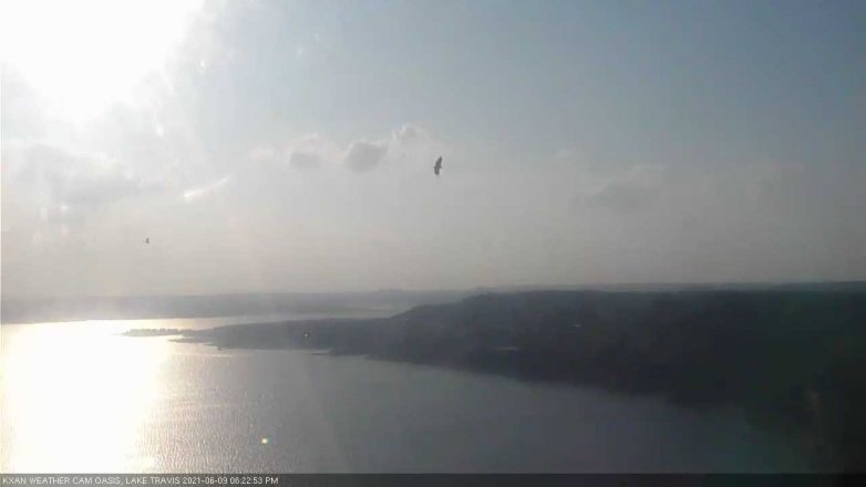 Lake Travis webcam, June 9, 2021 6:25 PM CT