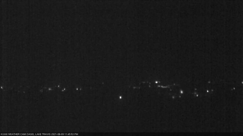Lake Travis webcam, June 9, 2021 11:45 PM CT