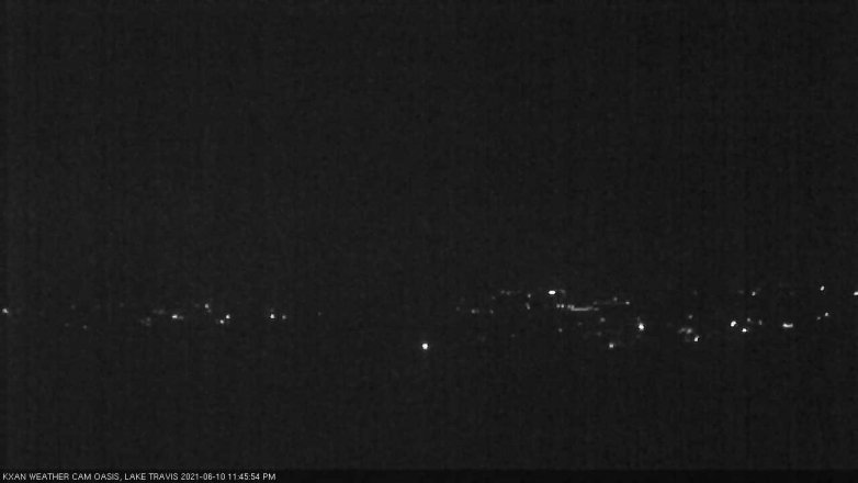 Lake Travis webcam, June 10, 2021 11:45 PM CT