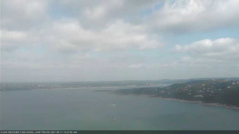 Lake Travis webcam, June 11, 2021 10:25 AM CT