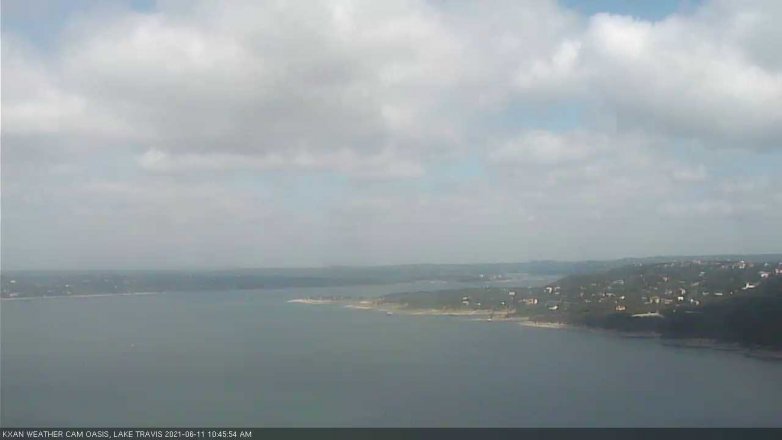 Lake Travis webcam, June 11, 2021 10:45 AM CT