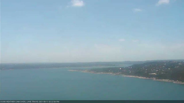 Lake Travis webcam, June 11, 2021 2:25 PM CT