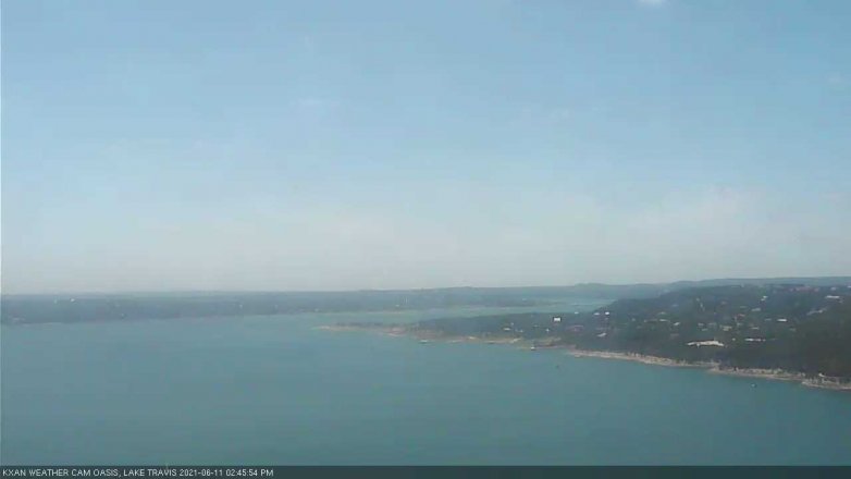 Lake Travis webcam, June 11, 2021 2:45 PM CT