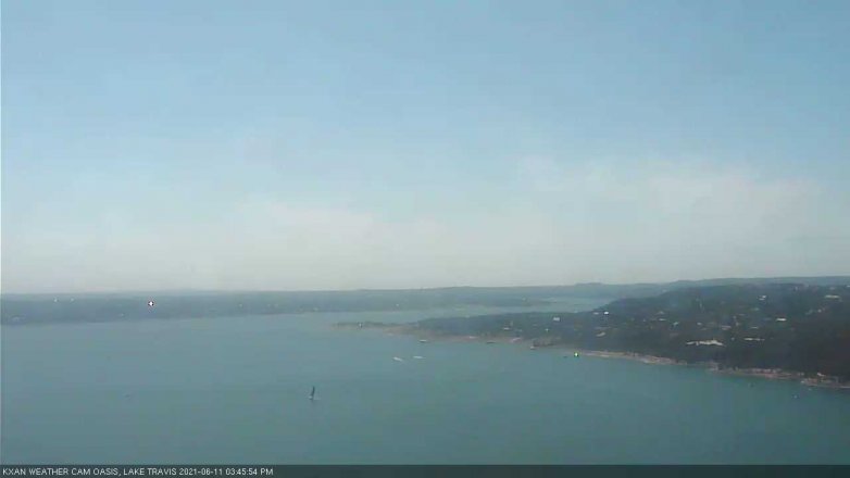 Lake Travis webcam, June 11, 2021 3:45 PM CT