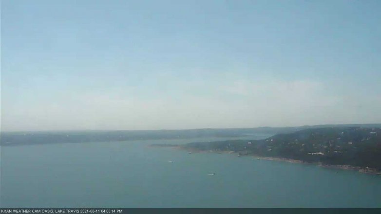Lake Travis webcam, June 11, 2021 4:00 PM CT