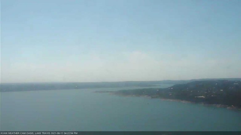 Lake Travis webcam, June 11, 2021 4:25 PM CT