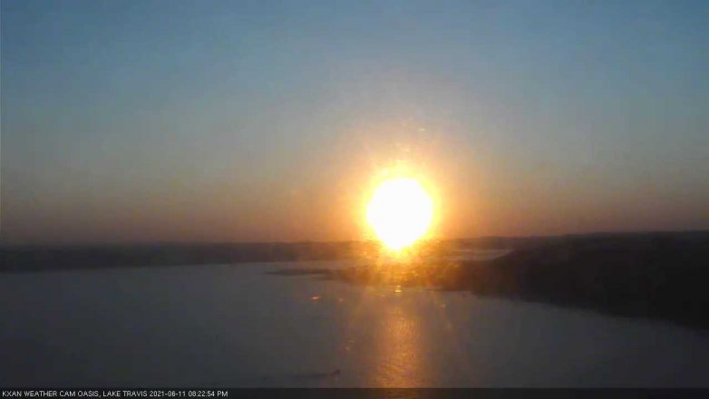 Lake Travis webcam, June 11, 2021 8:25 PM CT