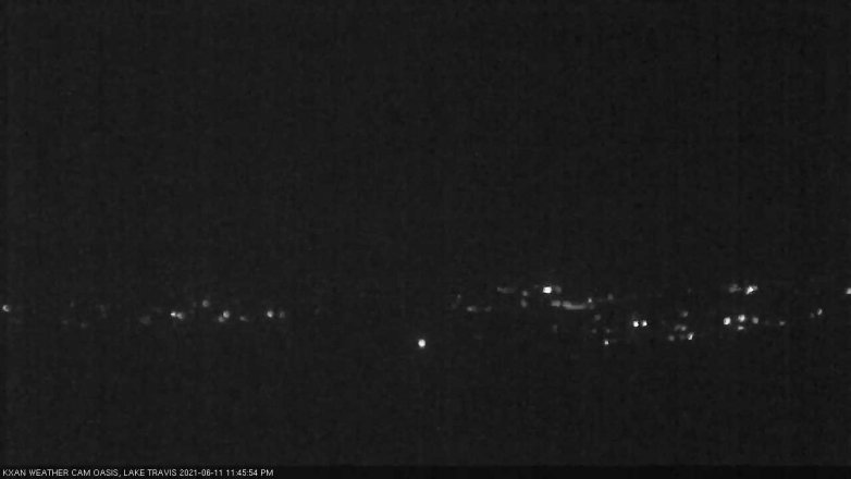 Lake Travis webcam, June 11, 2021 11:45 PM CT