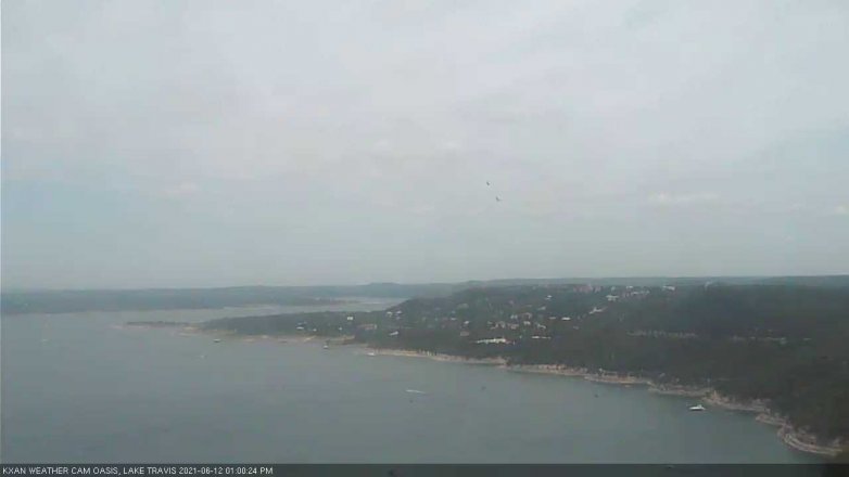 Lake Travis webcam, June 12, 2021 1:00 PM CT