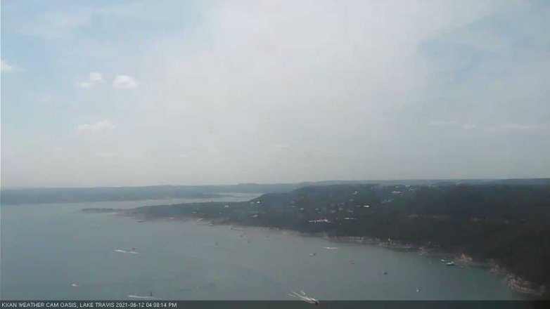Lake Travis webcam, June 12, 2021 4:00 PM CT