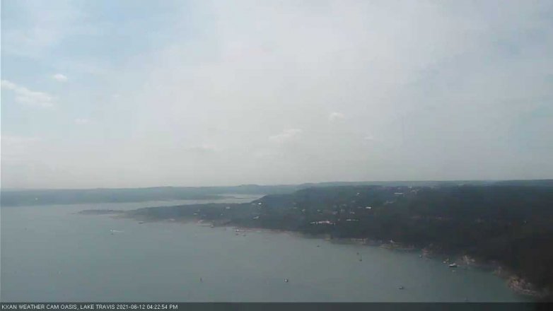 Lake Travis webcam, June 12, 2021 4:25 PM CT