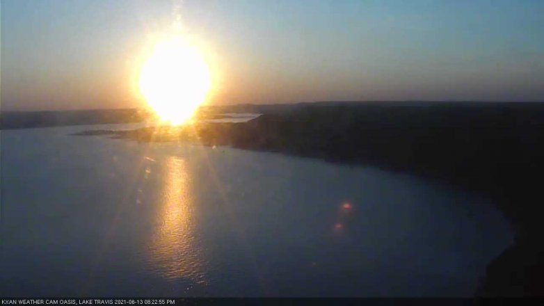 Lake Travis webcam, June 13, 2021 8:25 PM CT