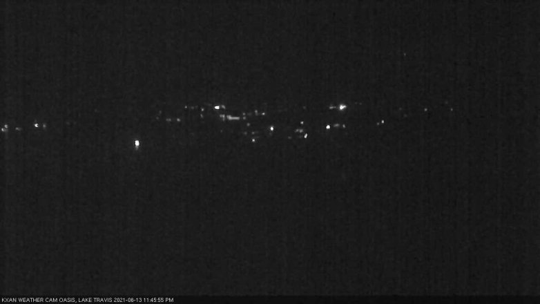 Lake Travis webcam, June 13, 2021 11:45 PM CT