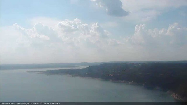 Lake Travis webcam, June 14, 2021 4:45 PM CT