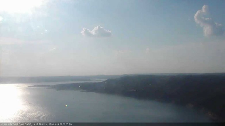 Lake Travis webcam, June 14, 2021 6:00 PM CT