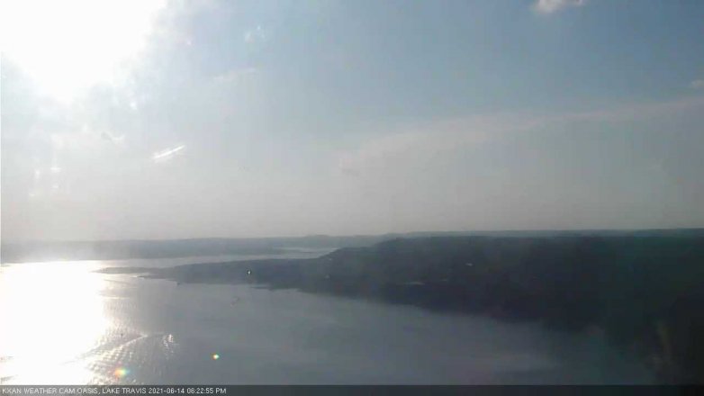 Lake Travis webcam, June 14, 2021 6:25 PM CT