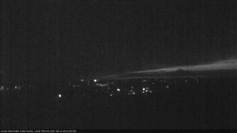 Lake Travis webcam, June 14, 2021 9:25 PM CT