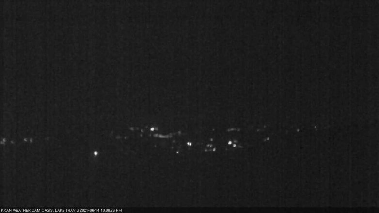 Lake Travis webcam, June 14, 2021 10:00 PM CT