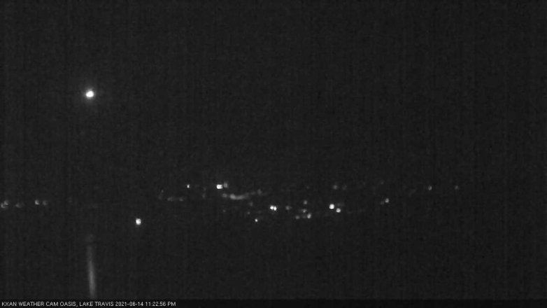 Lake Travis webcam, June 14, 2021 11:25 PM CT