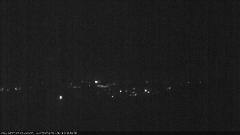 Lake Travis webcam, June 14, 2021 11:45 PM CT