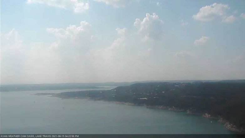 Lake Travis webcam, June 15, 2021 4:25 PM CT