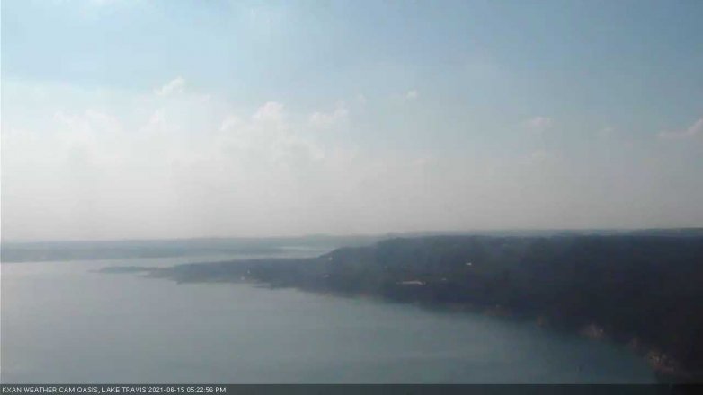 Lake Travis webcam, June 15, 2021 5:25 PM CT